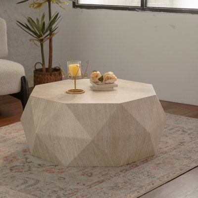 Table basse Modern Farmhouse, table basse tambour, table basse American