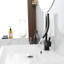 Robinet de lavabo de salle de bain à poignée simple-107439075