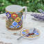 Bungalow Rose Handmade Thai Splendour Benjarong Porcelain Lidded Mug