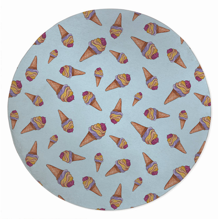 Summer Ice Cream Outdoor Rug
