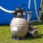 XtremepowerUS 13" Sand Filter Pump with Multi-Port Valve for Above-Ground Pools