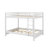 Queen Size Bunk Bed With Ladder-997293672