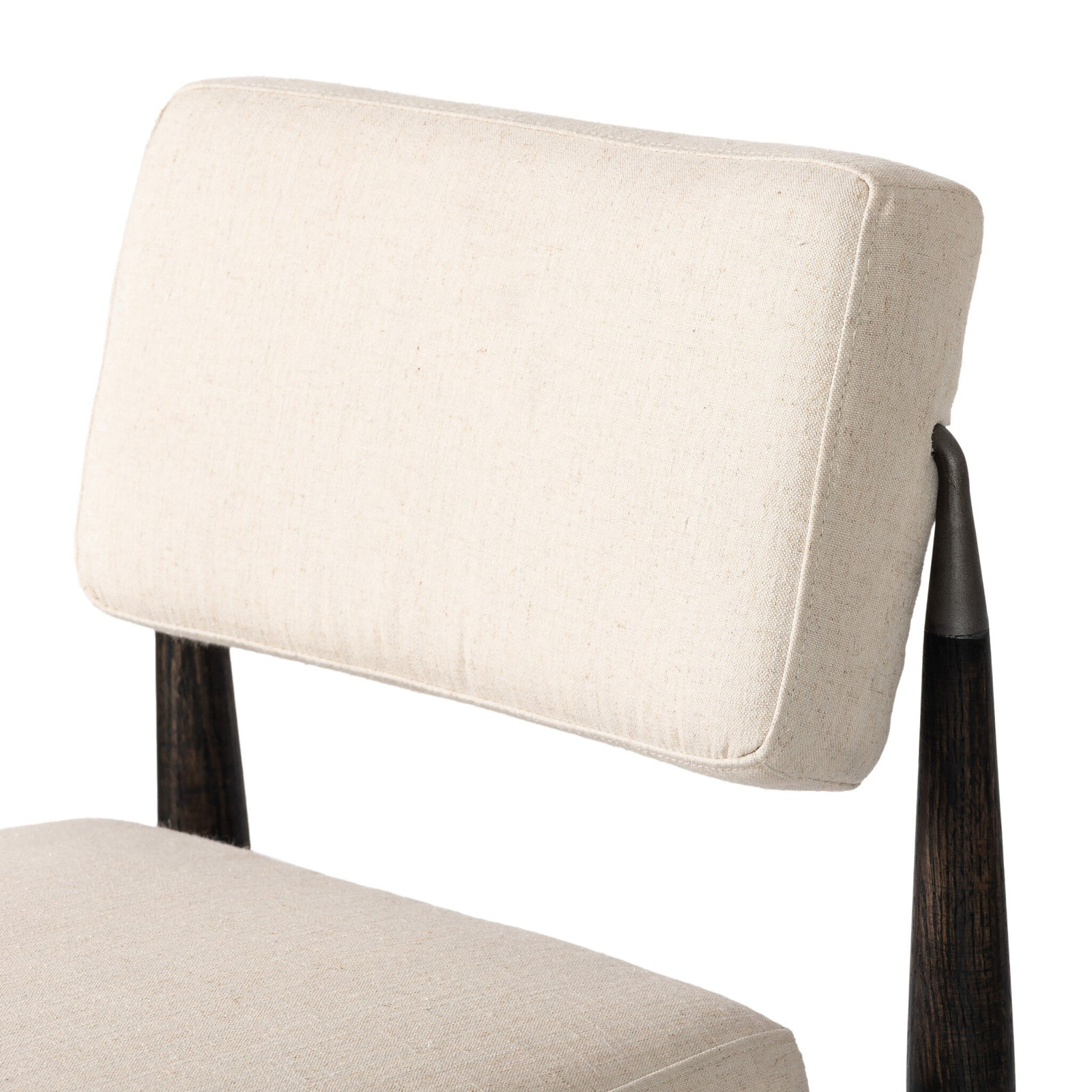 Mozza Bar and Counter Stool, Bar Stool (31" Seat Height), Beige Polyester Blend
