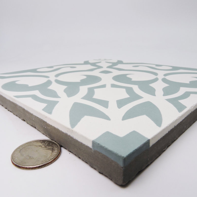 Atlas Handmade 8" x 8" Cement/Granite Tile