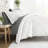 8-Piece Reversible Bedding Bundle - Patterned Duvet Cover, Comforter Insert and Solid Sheet Set-99311788-99311793