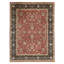 Hand Knotted Wool Oriental Area Rug in Red And Black