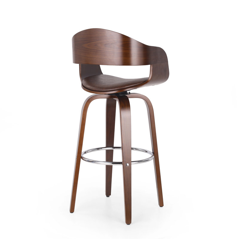 Bar Stool, Dark Brown