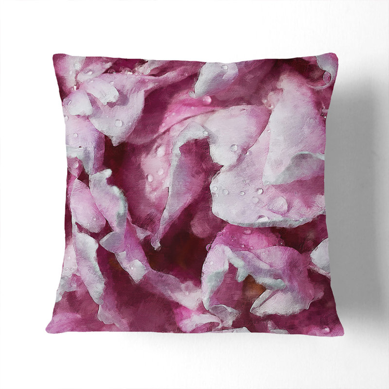 Square Cushion, 40cm H x 40cm W x 15cm D, White
