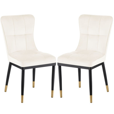 50 cm H Tufted Dining Chair