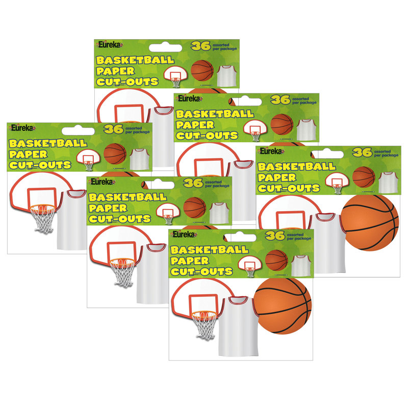 Découpes de basketball assorties