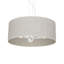 Lino 3 - Light White Drum Pendant