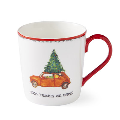 Tasse 12 oz Good Tidings We Apping