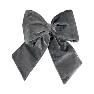 The Holiday Aisle® Plush Velvet Christmas Bow
