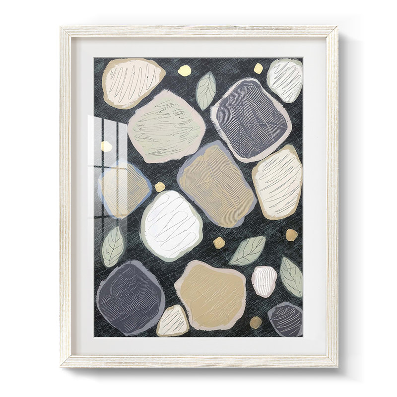 Stony Riverbed II -Framed Print, 28.5" H x 20.5" W