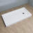 60 In. L X 30 In. W Single Threshold Shower Pan Base With Right Drain In High Gloss White
