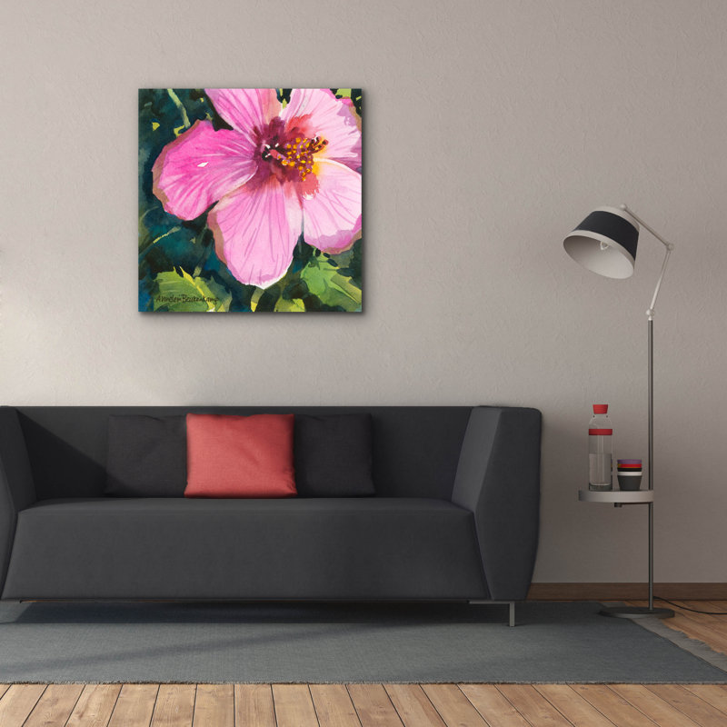 Art mural sur toile Winston Porter «Tropical» par Annelein Beukenkamp, H 37 po x l 37 po x P 1,5 po