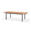 Table de salle à manger extensible 100% bois et aluminium Depaul