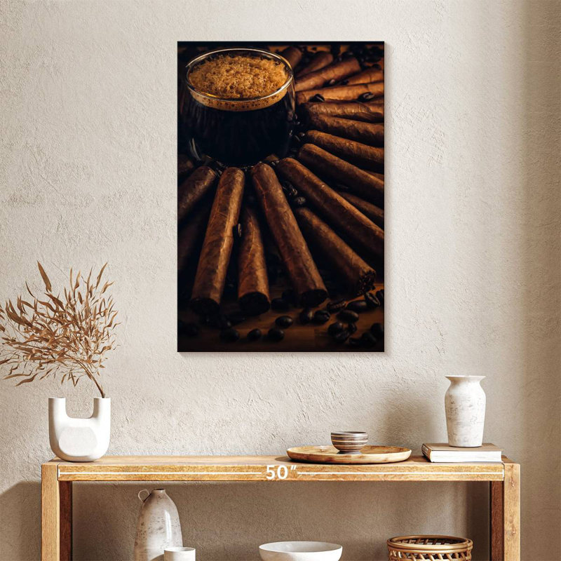 Senne Coffee And Cigars, 36" H x 24" W