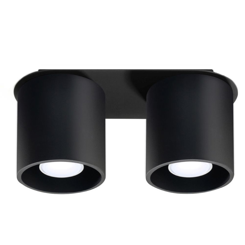 Leketha Flush Mount, Black