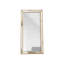 Miroirs rectangulaires pleine longueur en bois manufacturé