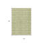 Tapis intérieur / extérieur lavable géométrique 10 pi x 14 pi sauge et ivoire