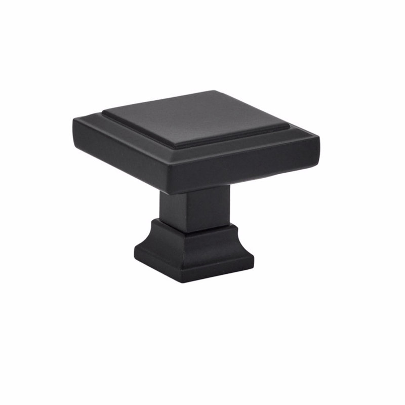 Poignée d'armoire Emtek, Dos plat, 1.63''