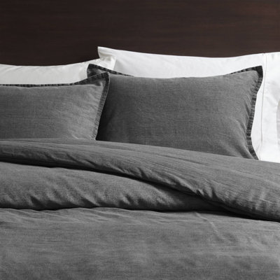 3PCS Full/Queen Twill Washed Duvet Set