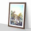 Branches Of An Oak Tree - Single Picture Frame Print on MDF-56862908-56862909