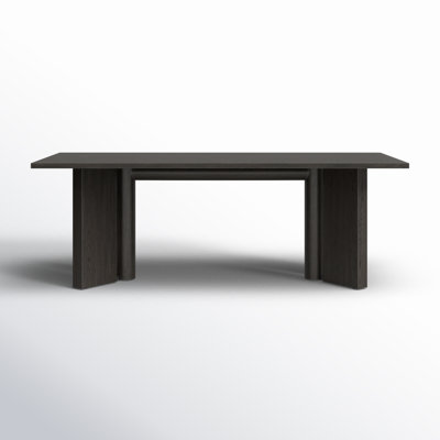 Olly Dining Table 84"-Smoked Black