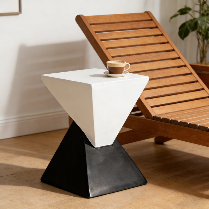 Table d'appoint de patio intérieur / extérieur
