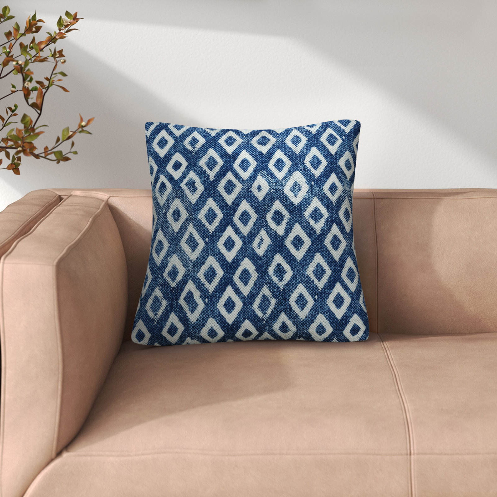 Hales Geometric Cotton Throw Pillow