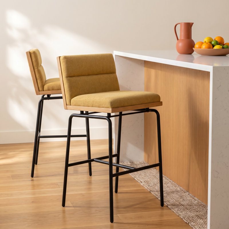 Travers Channeled Bar Stool