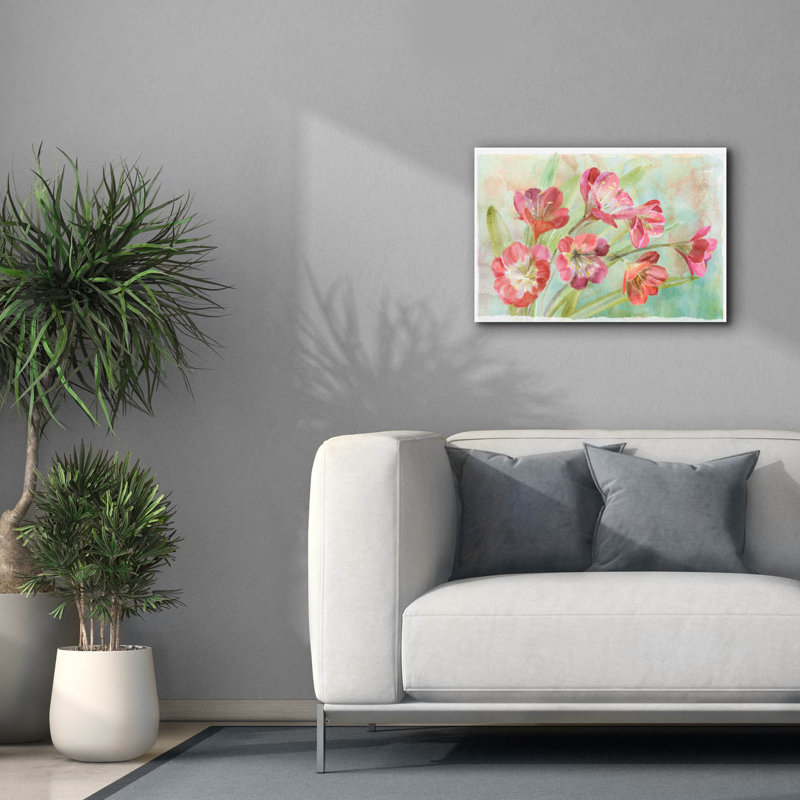 «Bowing Clevia» par Art Licensing Studio, art mural sur toile