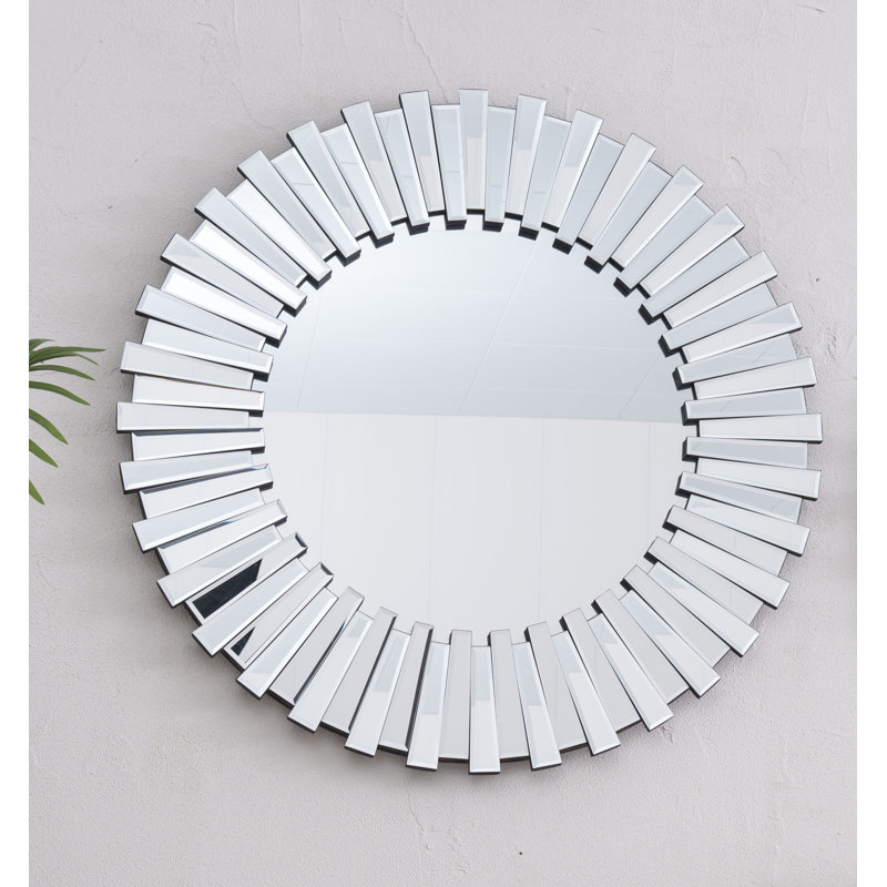 Aishleen Round Mirror, 60cm x 60cm