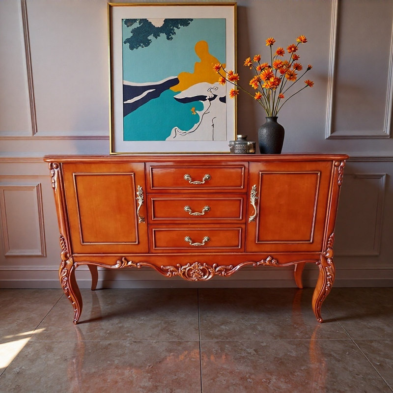 Buffet de restaurant, Brun