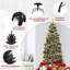 Black Cashmere Christmas Tree