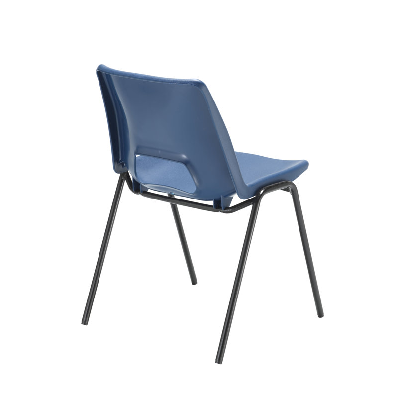 Canalou Armless Stacking Chair, Blue