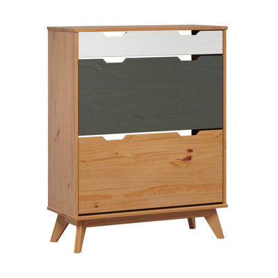 Brilon 12 Pair Shoe Storage Cabinet