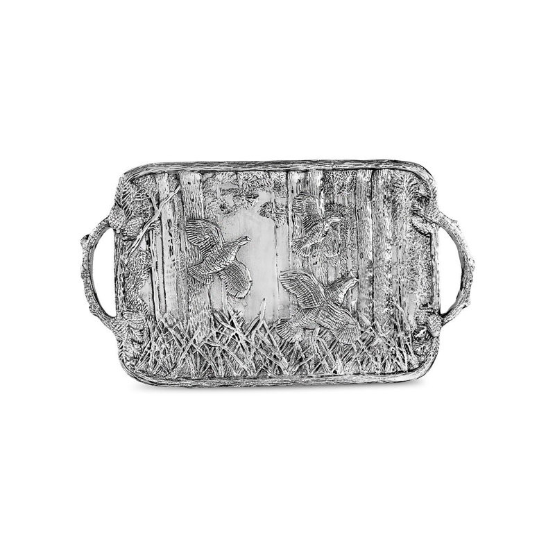 Garden Aluminum Decorative Tray