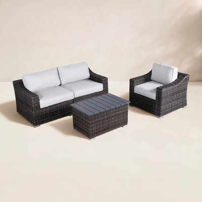 Gustavs 3-Person Sunbrella® Patio Seating Group