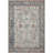 Mainville Oriental Polypropylene Gray/Blue/Orange Area Rug-2123773719