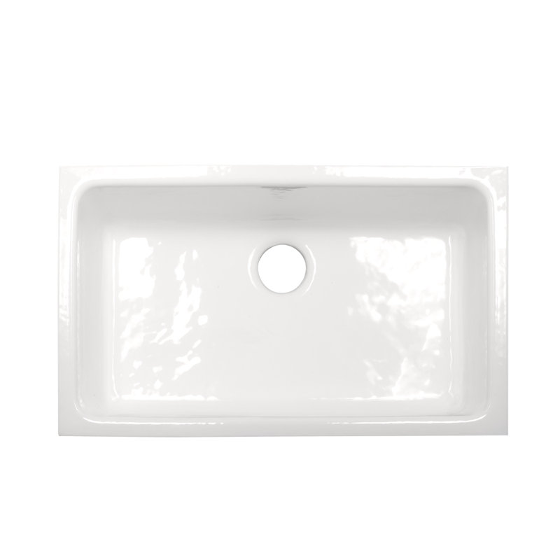 Évier de cuisine encastré l 33 po x l 20 po Del Ray, Blanc