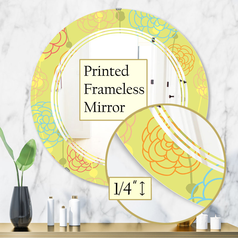 Miroir mural Triple C, H 31,5 po x l po