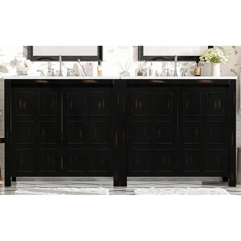 Ensemble de meuble-lavabo double 72 po