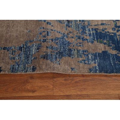 Tapis abstrait en laine Gabbeh Kashkoli