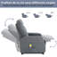 Fauteuil inclinable 26,2 po