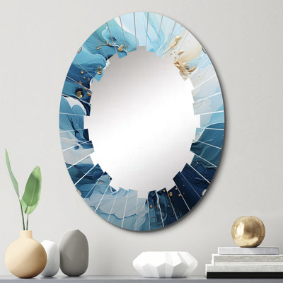 Gerze - Miroir mural moderne ovale