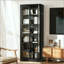 Armoire de cuisine en métal - 72 po de hauteur avec 5 tablettes réglables, armoire autoportante pour cuisine / garde-manger / salle de bain