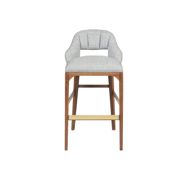 Inga Stool, Greenlight Powder, Bar Stool (30.25" Seat Height)