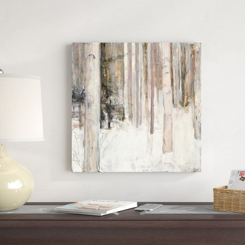 " Warm Winter Light II " by Julia Purinton Painting Print, 20" H x 20" W x 1.25" D